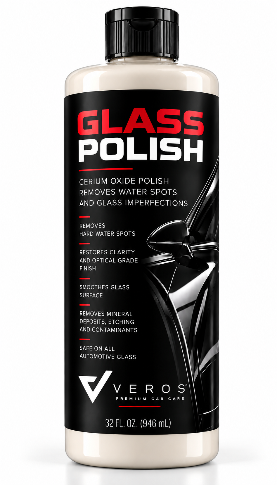 Veros Glass Polish label detail