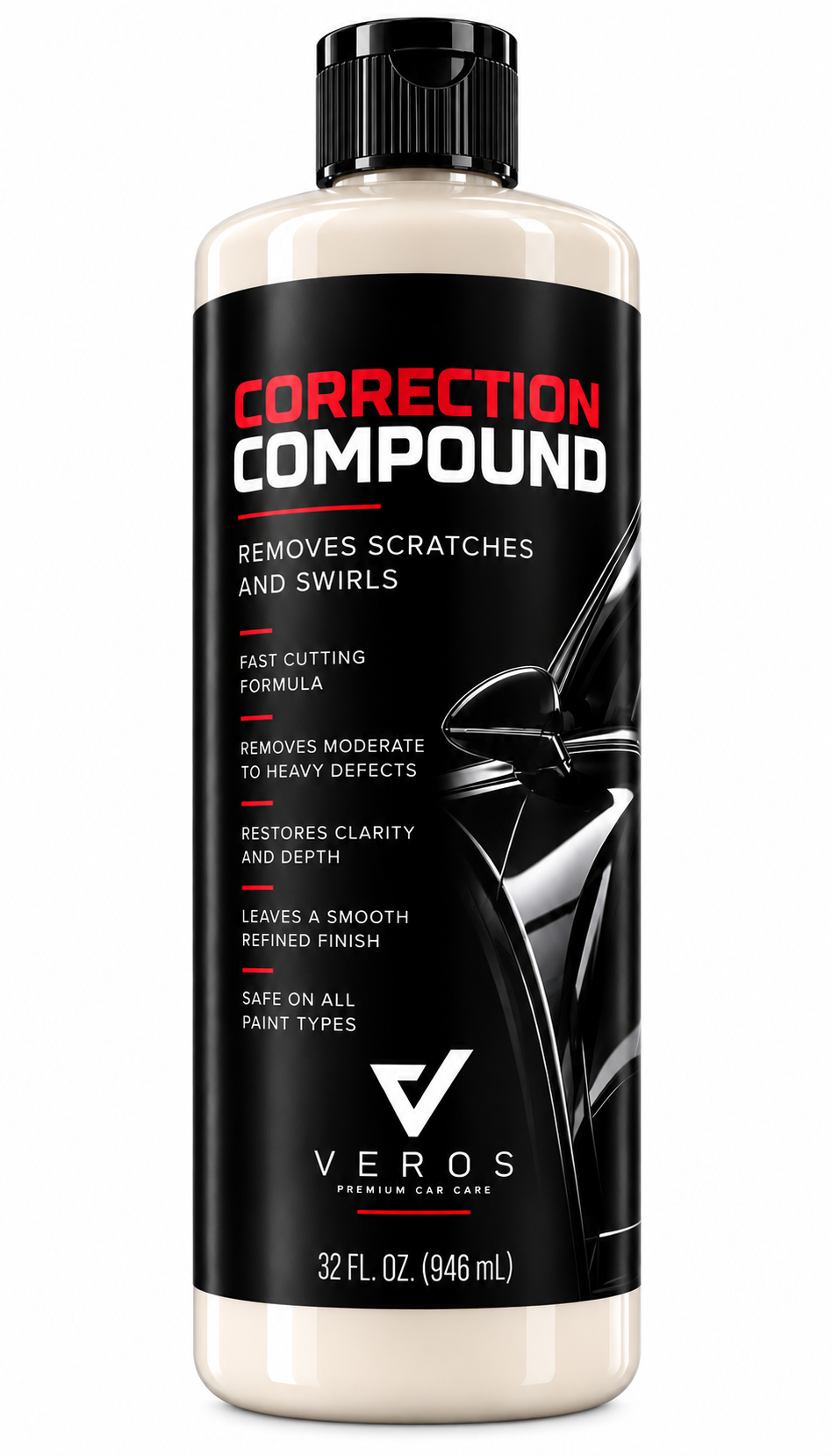 Veros Rubbing Compound label detail