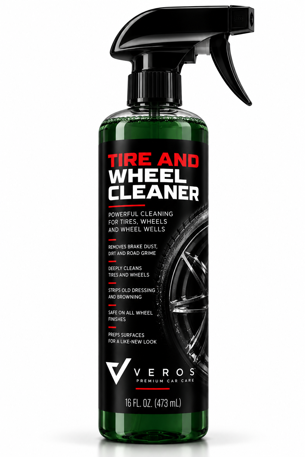 Veros Tire and Wheel Cleaner bottle