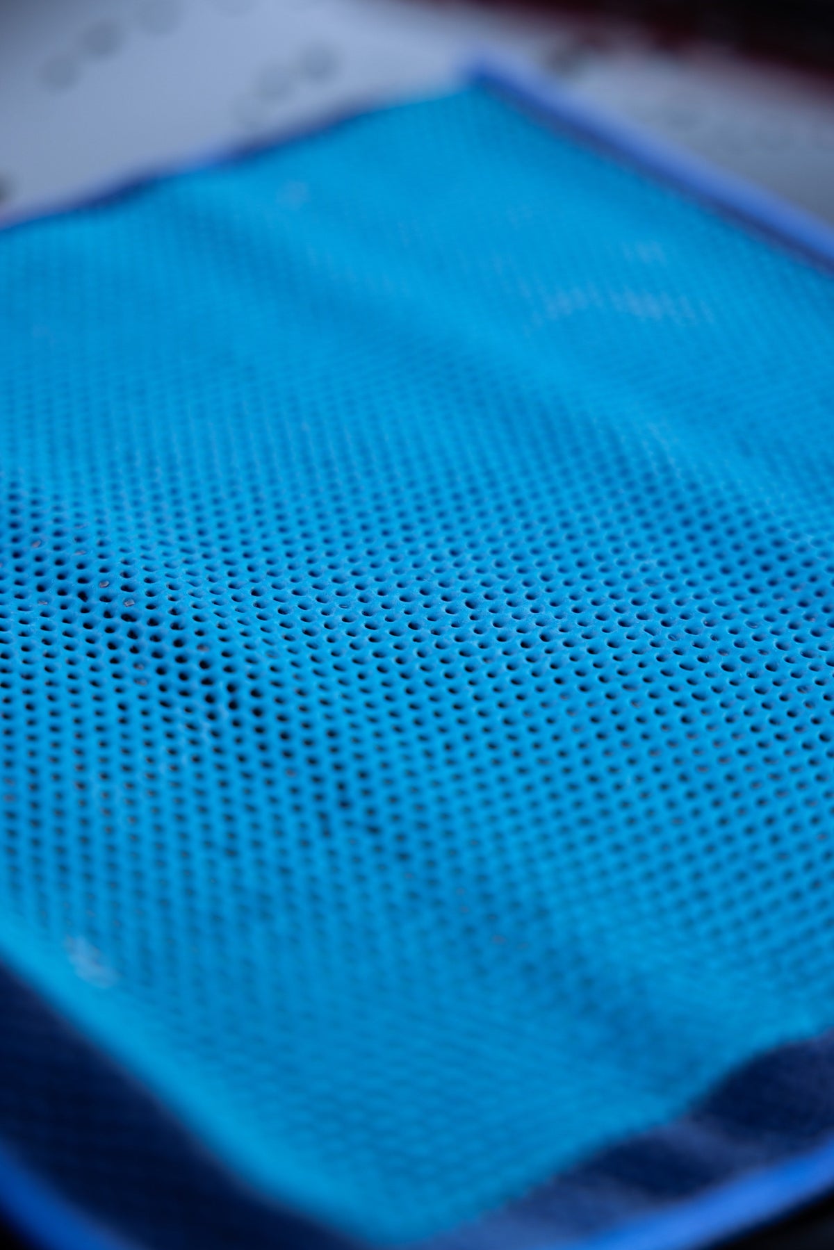 Clay pad surface detail