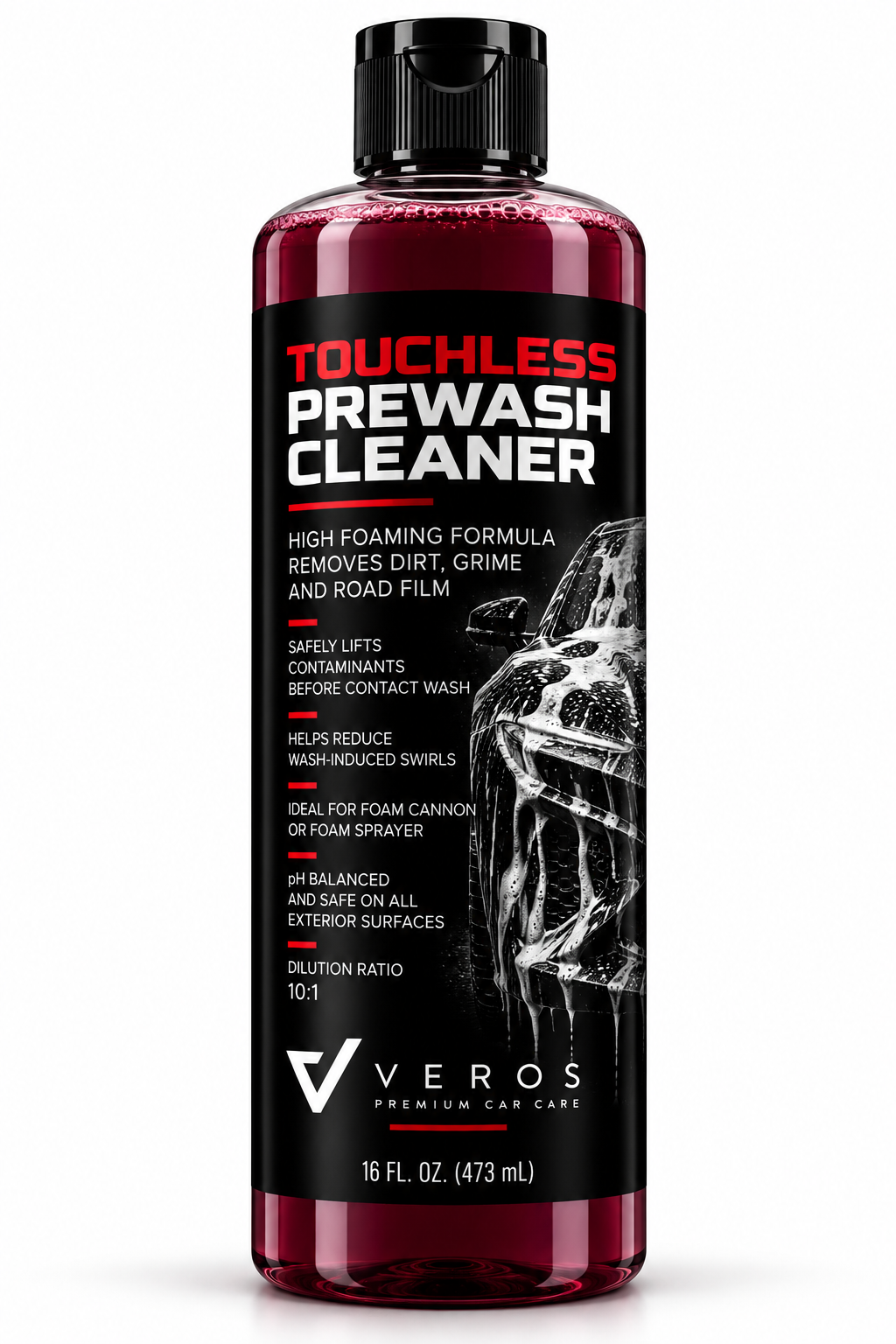 Veros Touchless Prewash Cleaner bottle