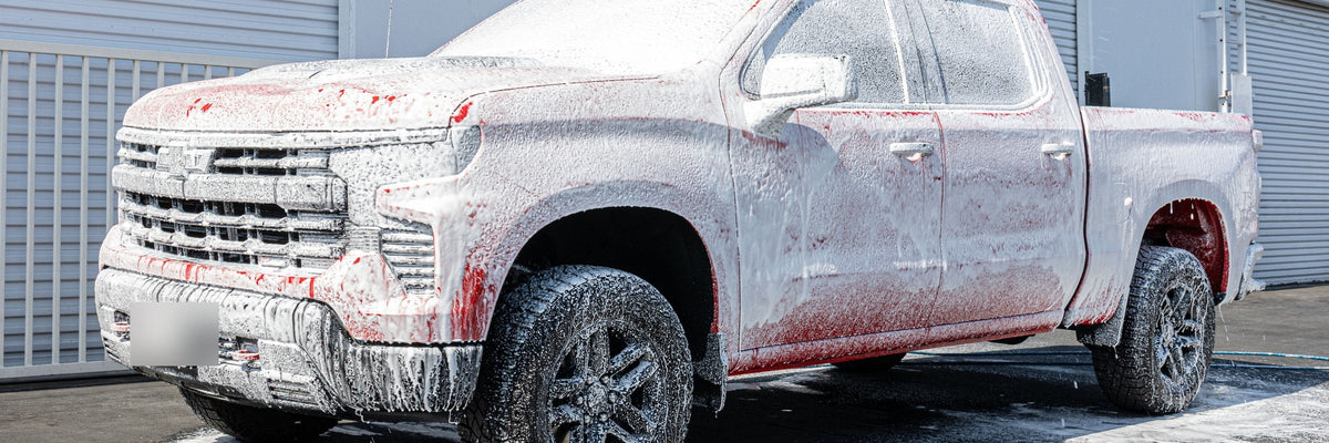 Veros Premium Wash Pad covered in foam