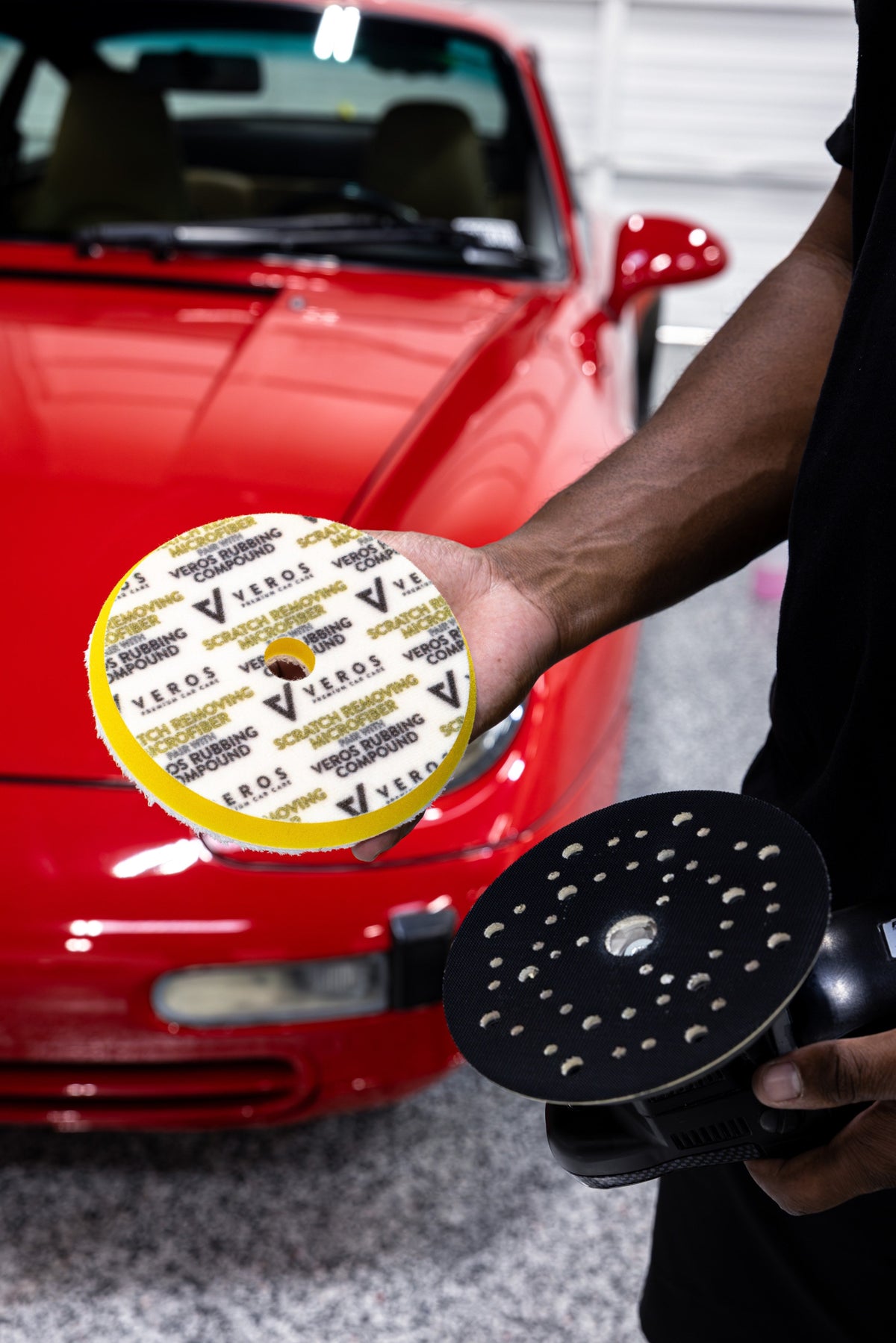 Veros Scratch Removing Microfiber pad