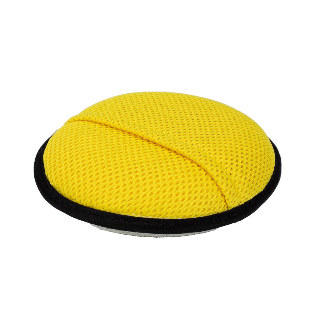 Veros microfiber dressing and wax applicator pad with finger pocket