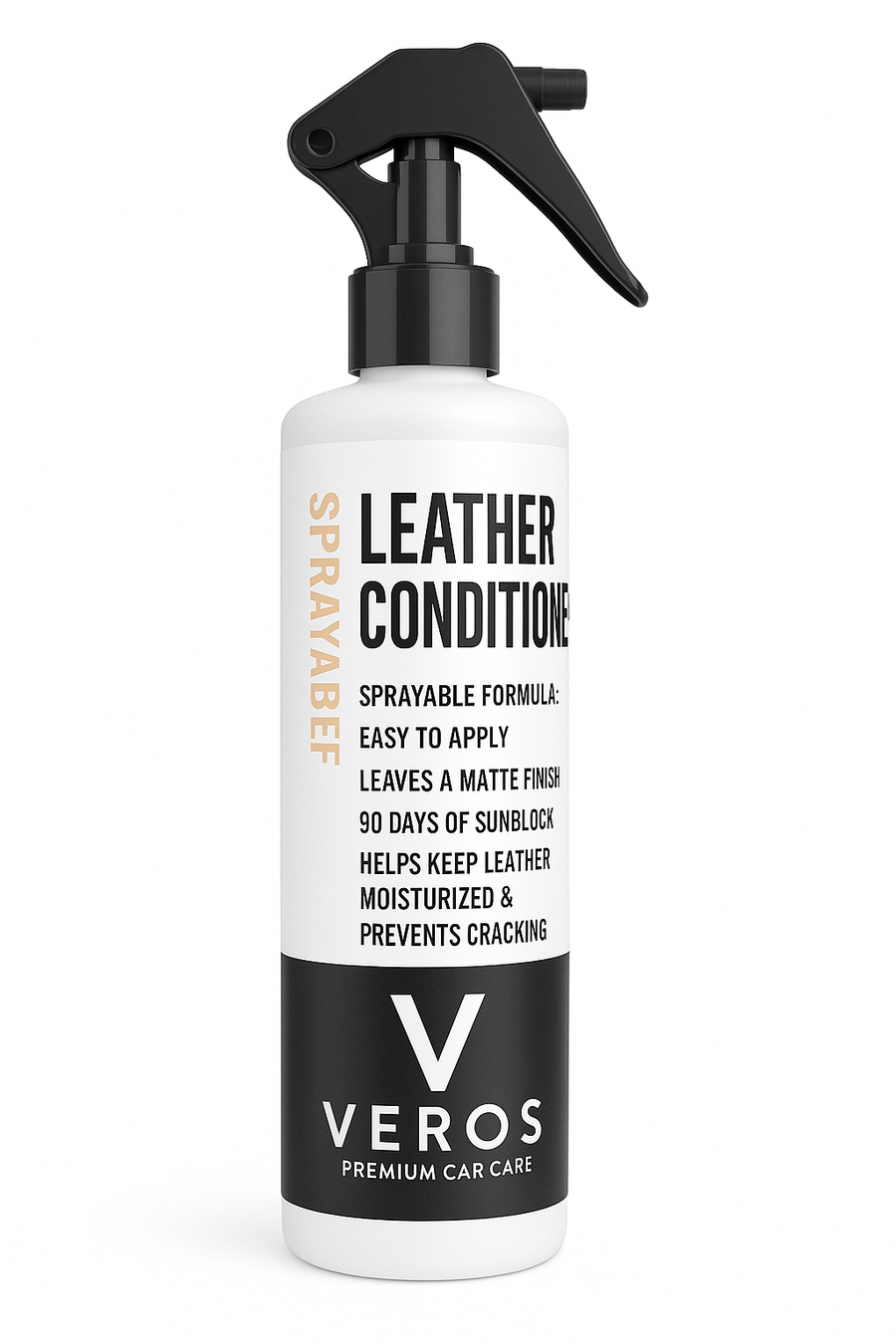 Sprayable Leather Conditioner with UV Blocking Technology