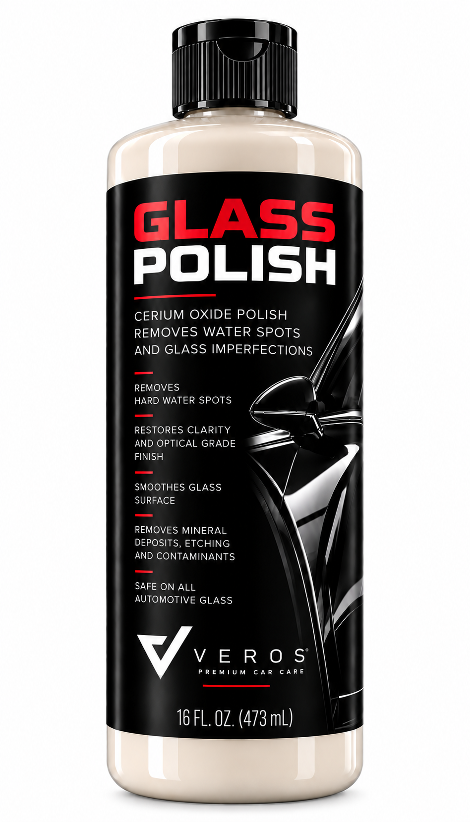Veros Glass Polish for water spots and haze