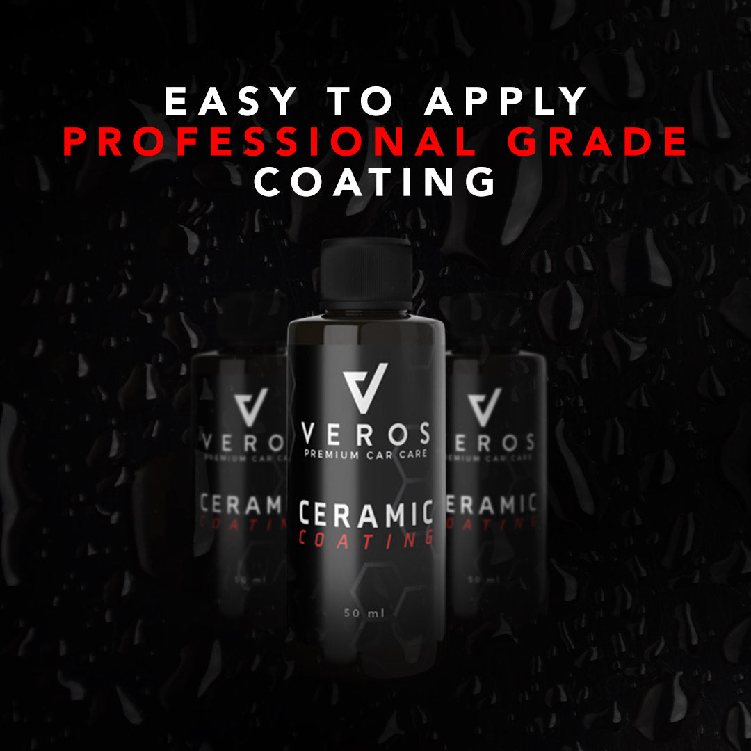 Veros 5 Year Ceramic Coating water beading on paint