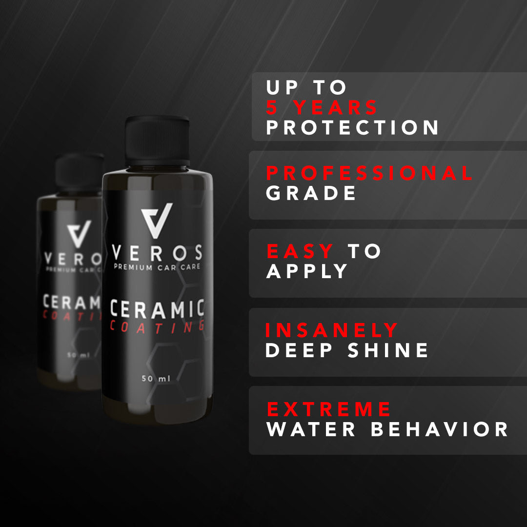 Veros 5 Year Ceramic Coating box and bottle
