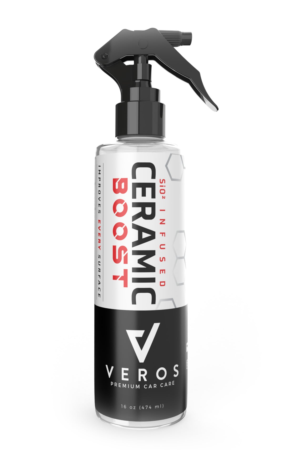 Veros Ceramic Boost 2.0 SiO2 ceramic coating booster detail spray bottle