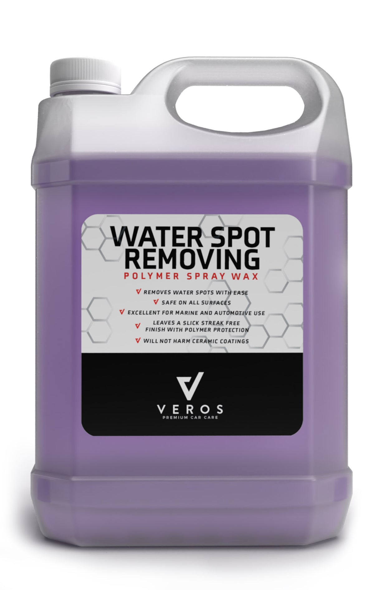 Veros Water Spot Removing Spray Wax gallon size